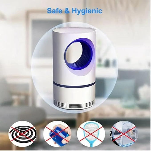 Mosquito Killer Lamp International Eco Friendly Bug Zapper Electric Mosquito Lamp (White)