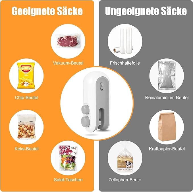 Portable 2 in 1 Mini  Heat Sealing Machine