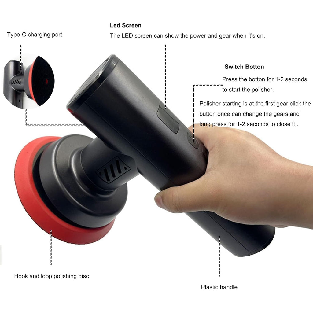 Electric Automatic Car Waxing Polishing Machine