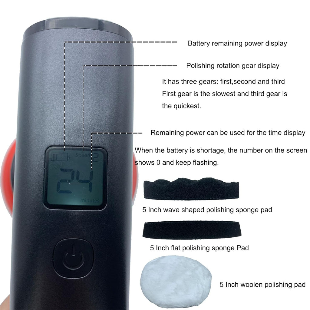 Electric Automatic Car Waxing Polishing Machine