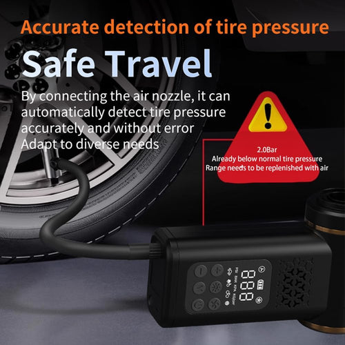 5-in-1 Cordless Vacuum Cleaner With Tire Pump